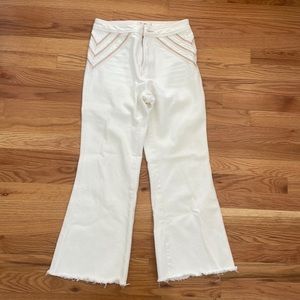 White Free People Jeans